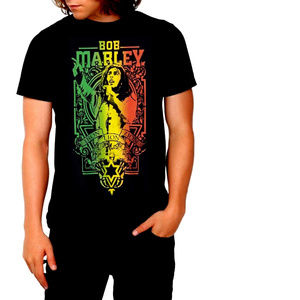 Bob Marley Iron Lion Zion Reggae Rasta rock T-Shirt M NWT